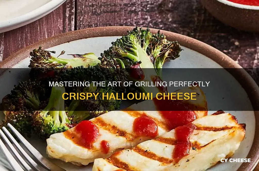 how to barbecue halloumi cheese