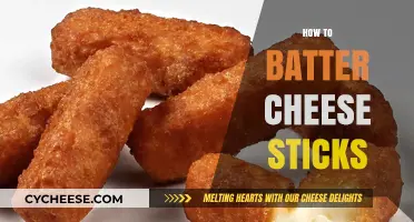 Crispy Perfection: Mastering the Art of Battering Cheese Sticks