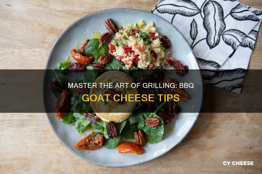 how to bbq goat cheese