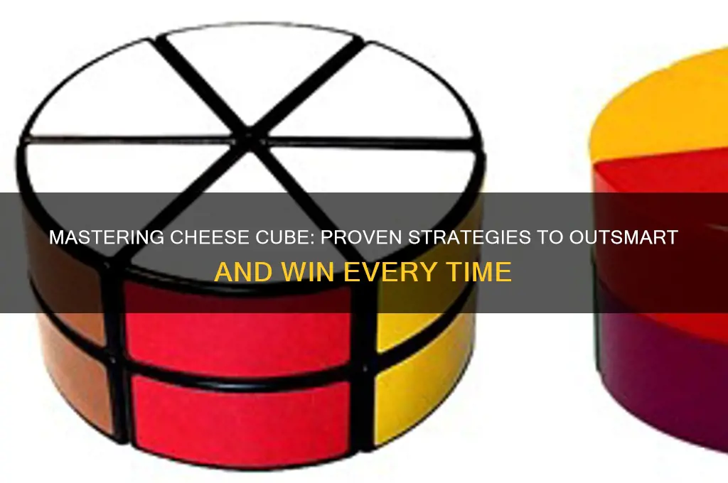 how to beat cheese cube