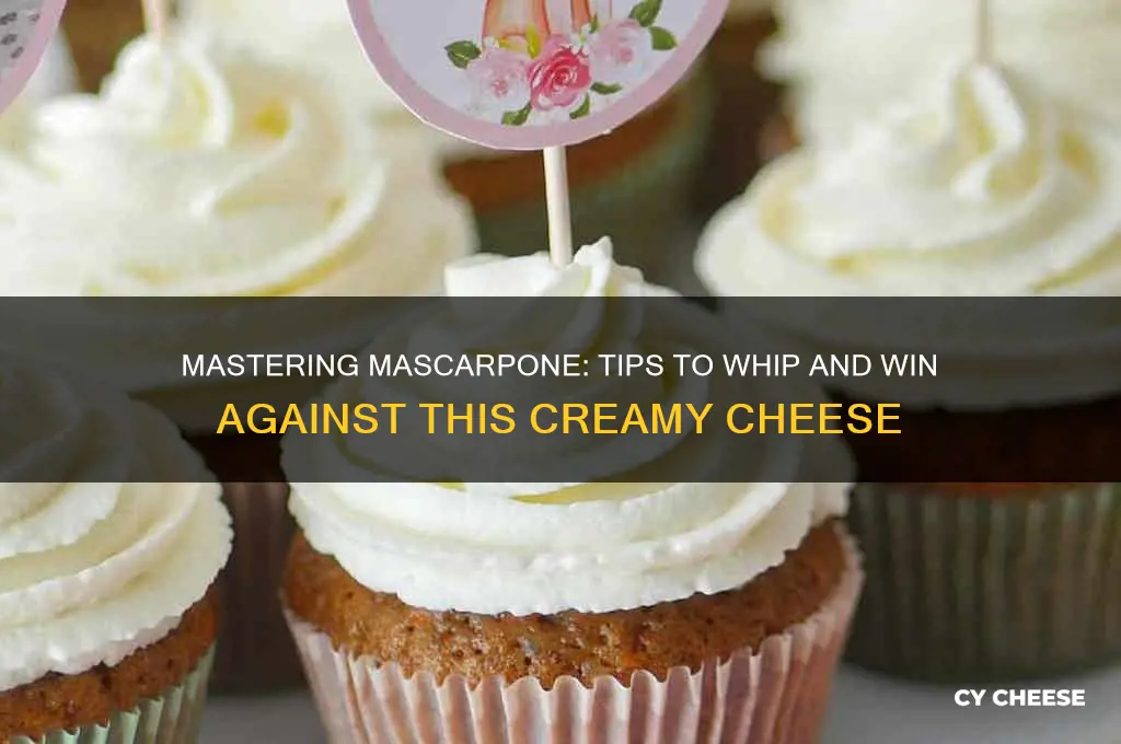 how to beat mascarpone cheese