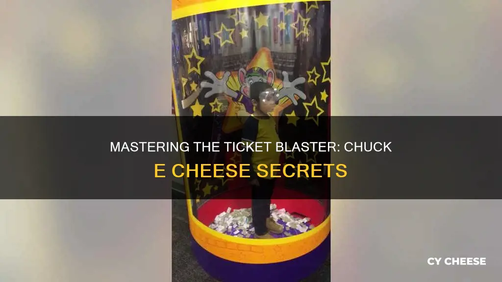 how to beat the ticket blaster at chuck e cheese