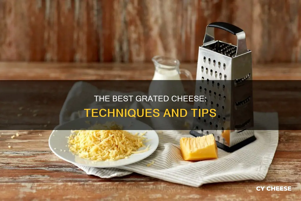 how to best grate cheese