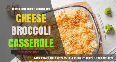 The Best Way to Reheat Chicken Rice Cheese Broccoli Casserole