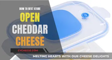 Cheddar Cheese Storage: Tips for Keeping it Fresh and Flavorful