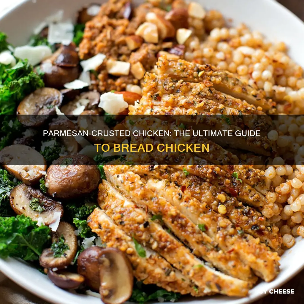 how to bread chicken with parmesan cheese