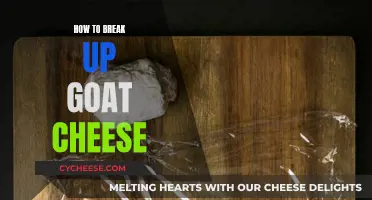 Breaking Up Goat Cheese: Simple and Quick Tricks