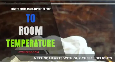 Quick Tips for Softening Mascarpone Cheese to Room Temperature