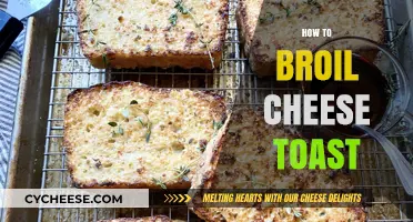Perfectly Crispy Broiled Cheese Toast: A Quick & Easy Recipe