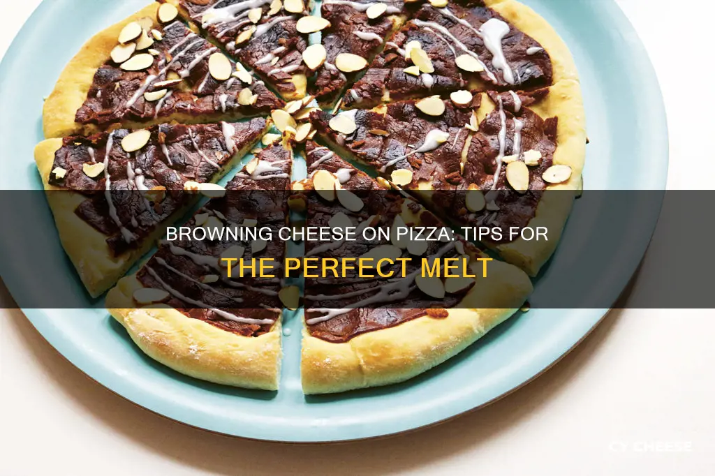 how to brown cheese on pizza