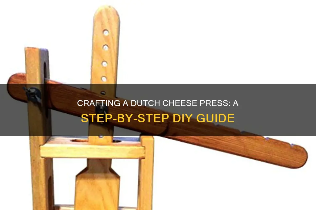how to build a dutch style cheese press