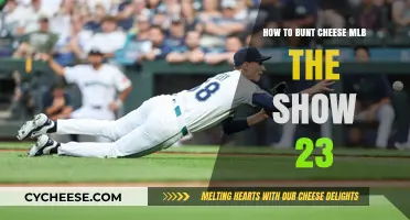 Mastering the Art of Bunting Cheese in MLB The Show 23