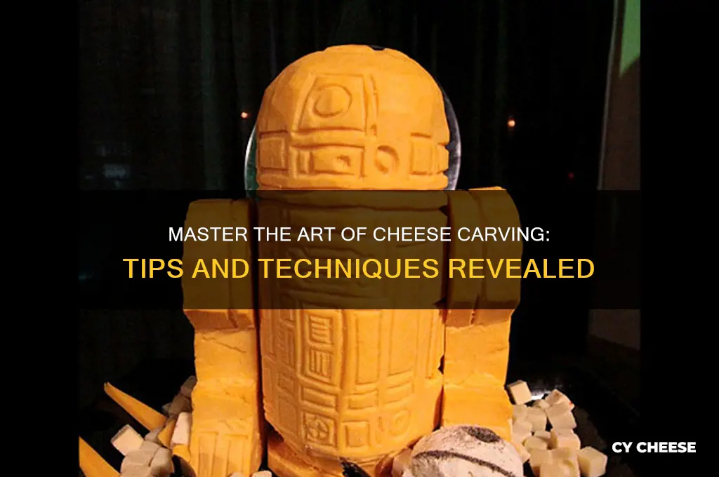 how to carve cheese