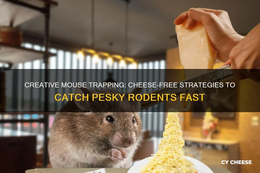 how to catch a mouse with no cheese
