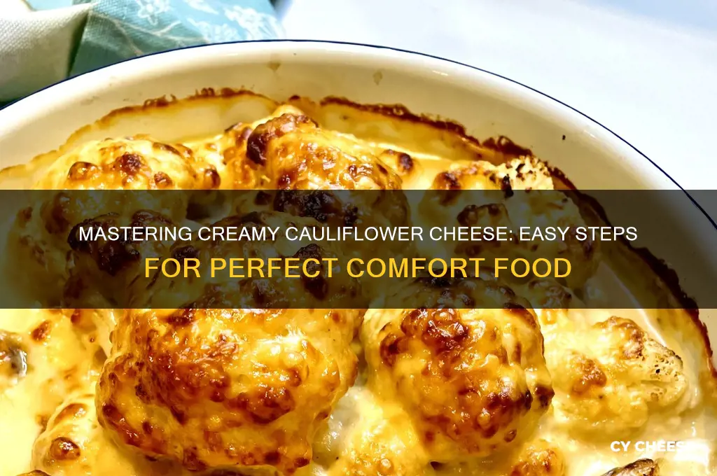 how to cauliflower cheese