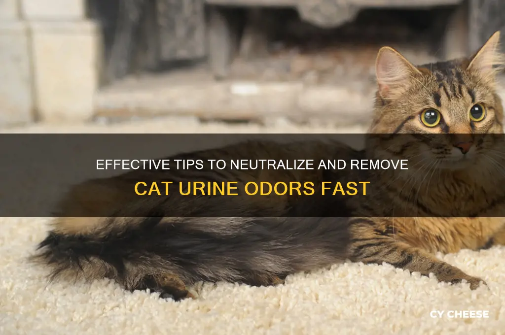 how to cheese cat urine