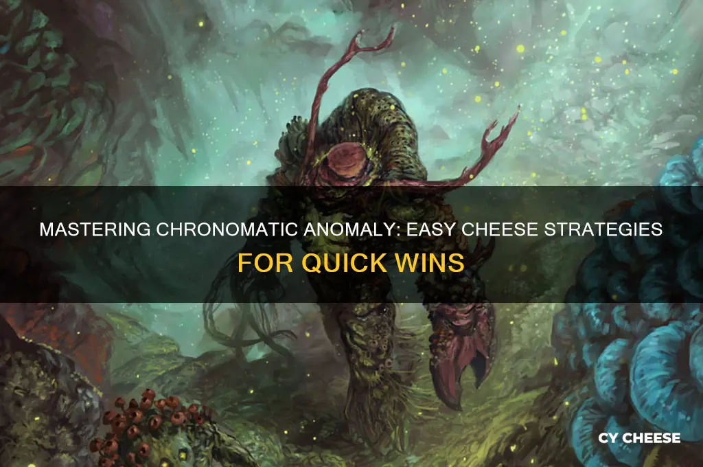 how to cheese chronomatic anomaly