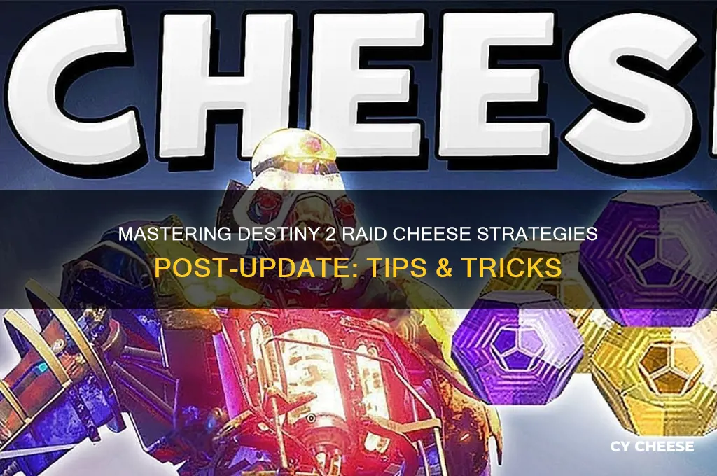 how to cheese destiny 2 raid after update