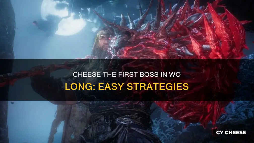 how to cheese first boss wo long