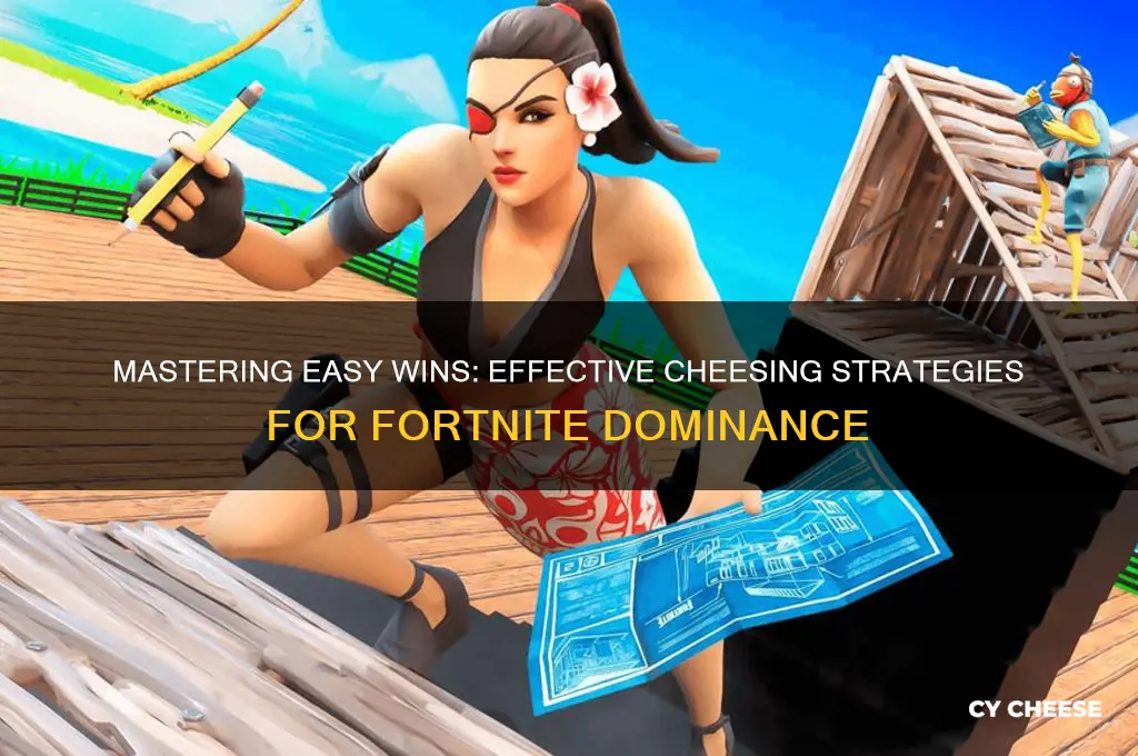 how to cheese fortnite