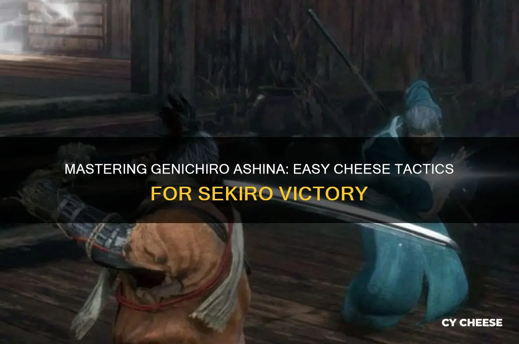 how to cheese genichiro ashina