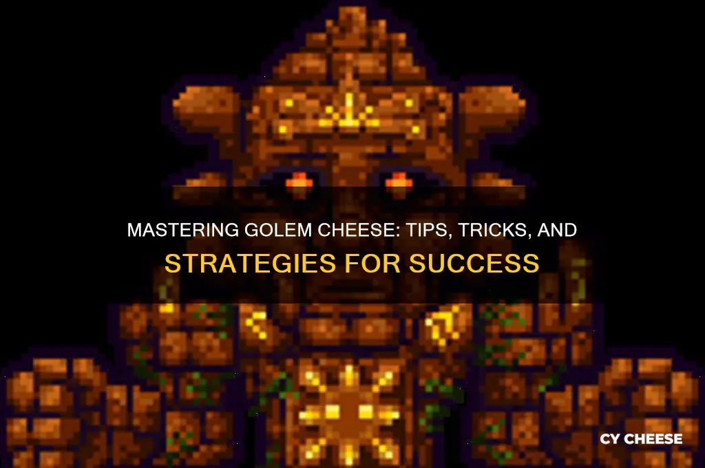 how to cheese golem