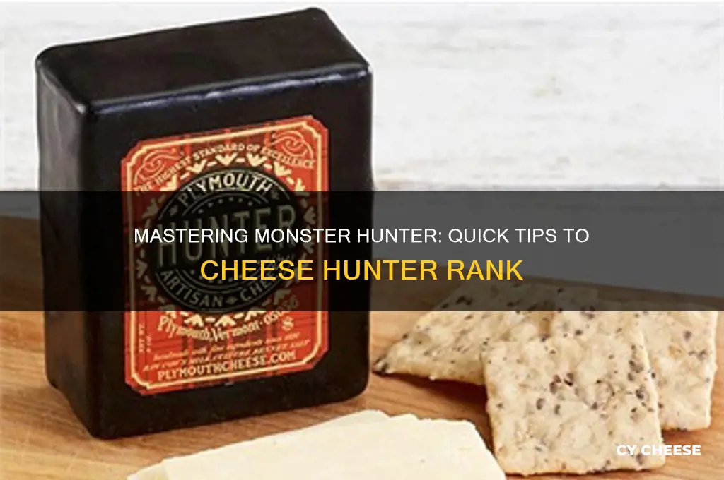 how to cheese hunter rank