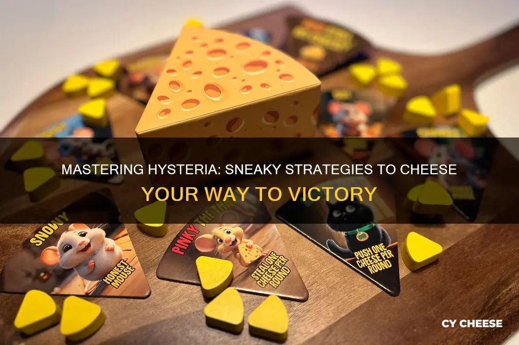 how to cheese hysteria