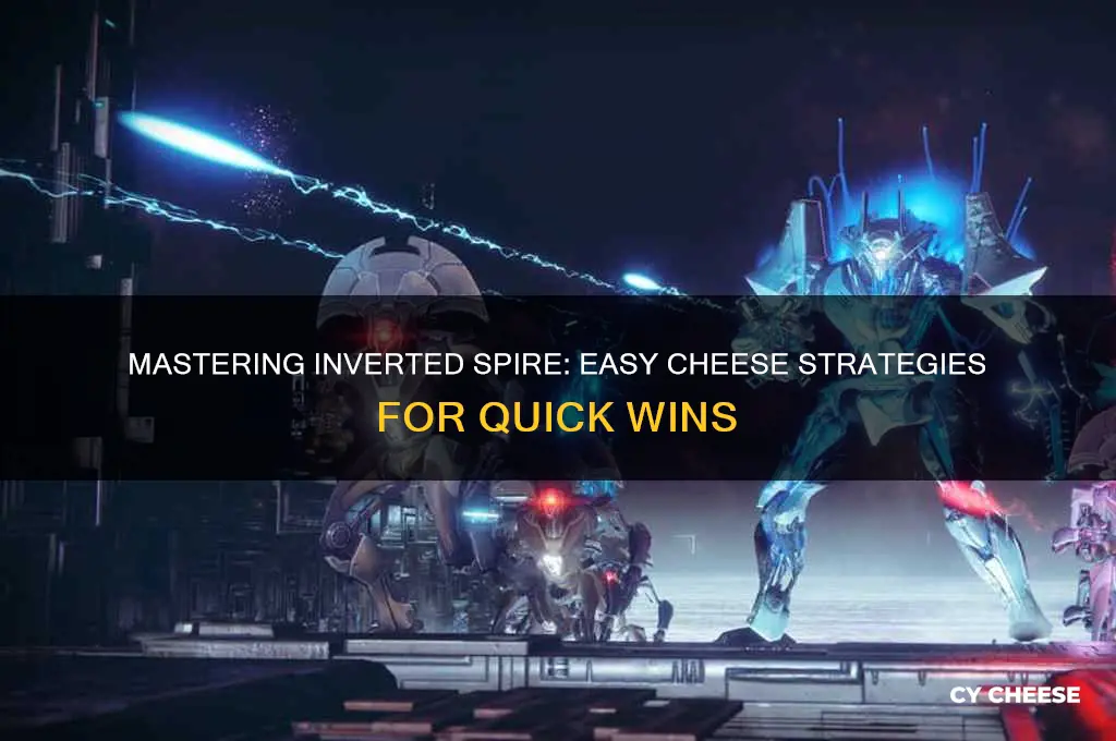 how to cheese inverted spirer