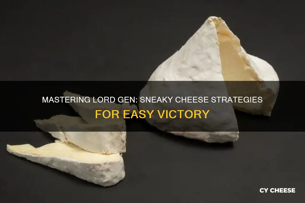 how to cheese lord gen