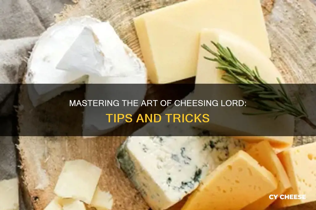 how to cheese lord