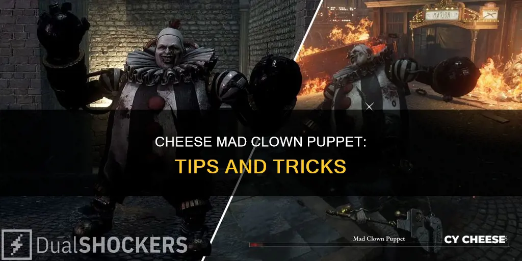 how to cheese mad clown puppet