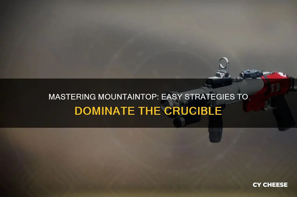 how to cheese mountaintop