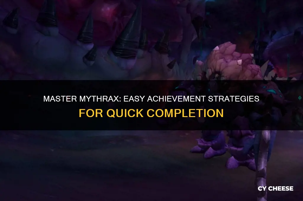 how to cheese mythrax acievement