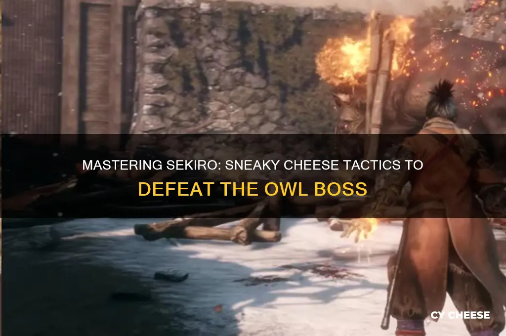 how to cheese owl sekiro