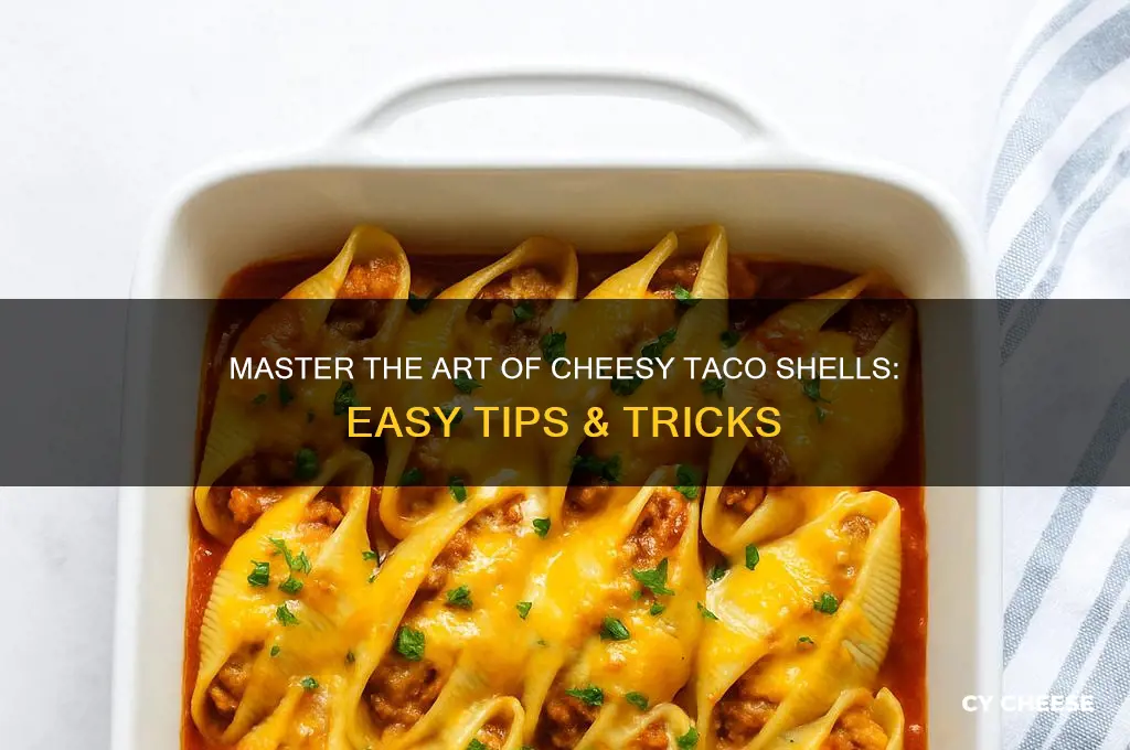 how to cheese taco shell