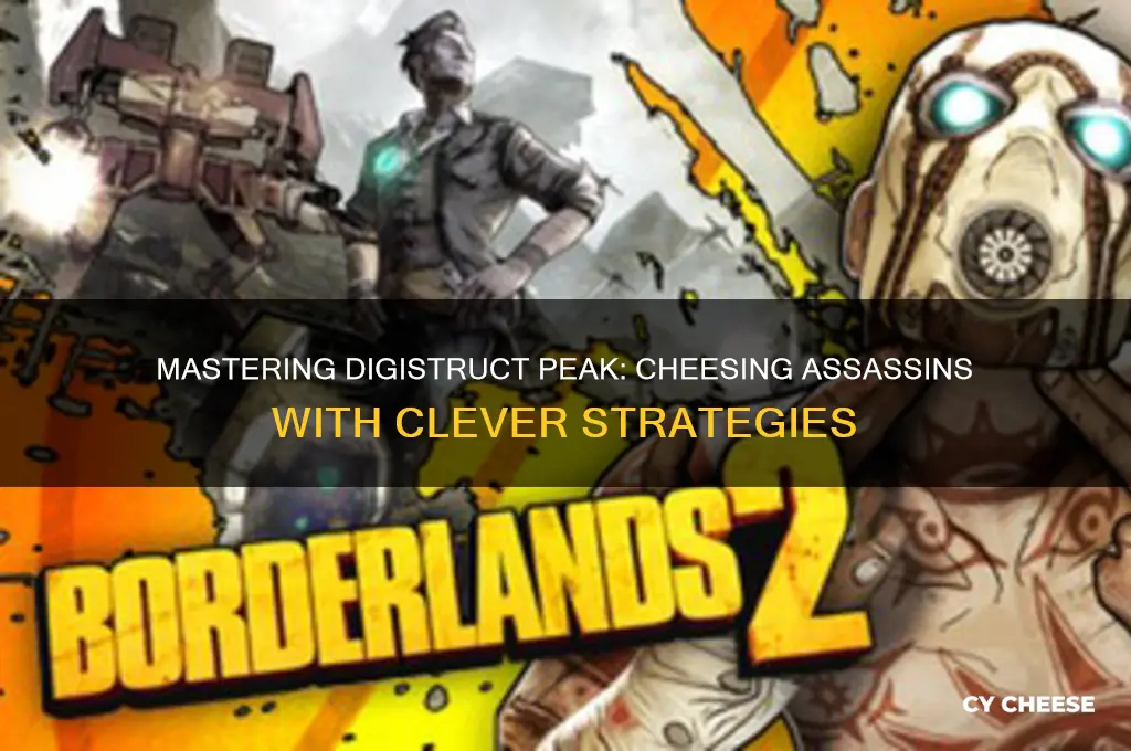 how to cheese the assassins in digistruct peak