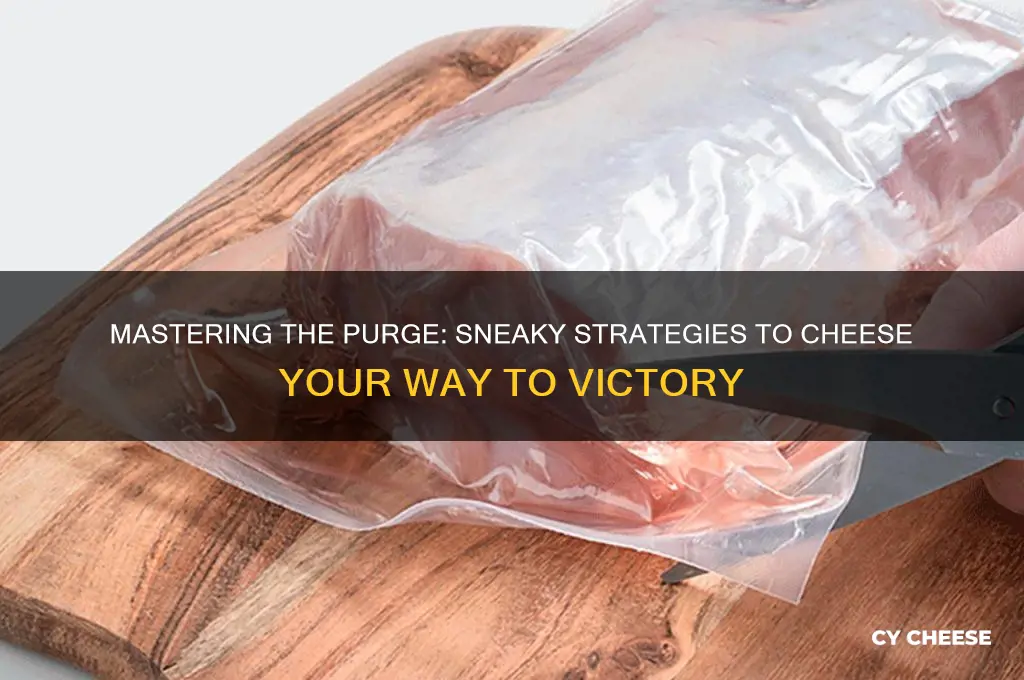 how to cheese the purge