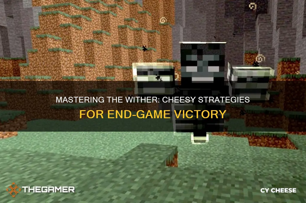 how to cheese the wither in the end