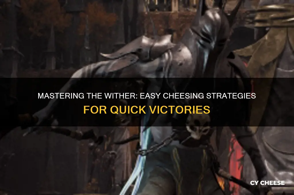 how to cheese the wither