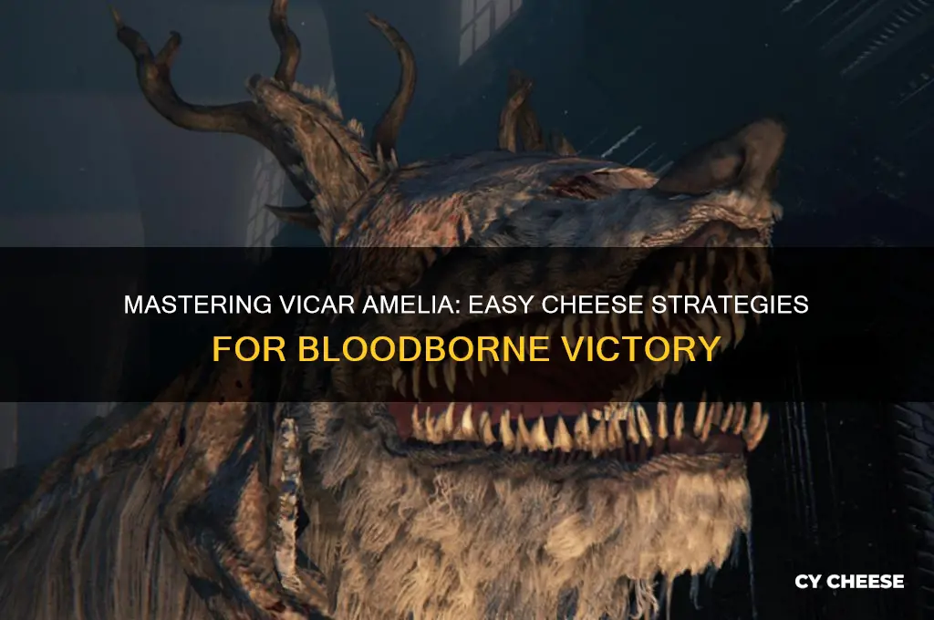 how to cheese vicar amelia