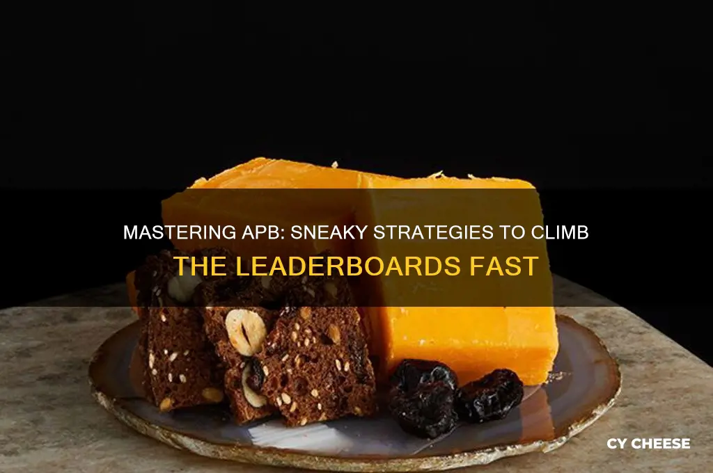 how to cheese your way up the ranks in apb