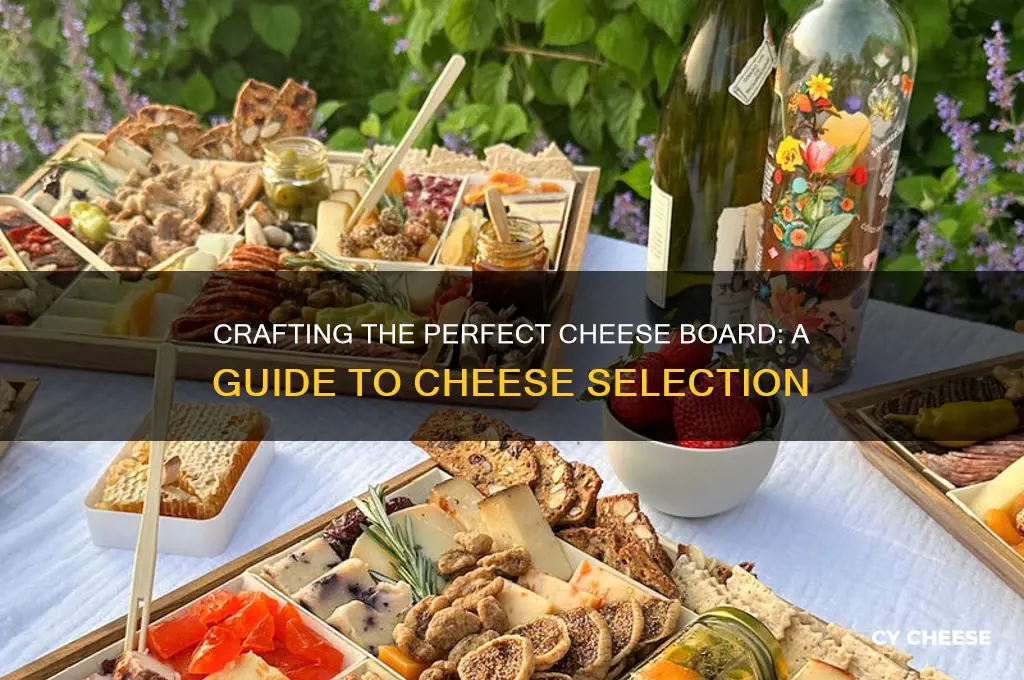 how to choose cheese for a cheese board