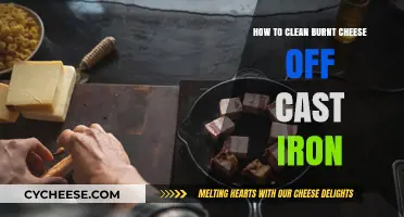 Effortless Cast Iron Rescue: Removing Burnt Cheese with Simple Tips