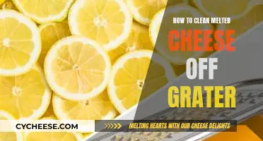 Cleaning Melted Cheese Off Your Grater: Quick and Easy!