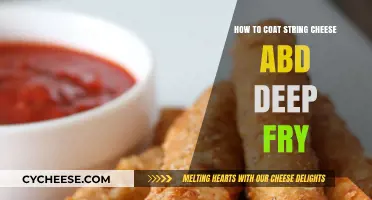 Crispy Delight: Mastering Deep-Fried Coated String Cheese at Home