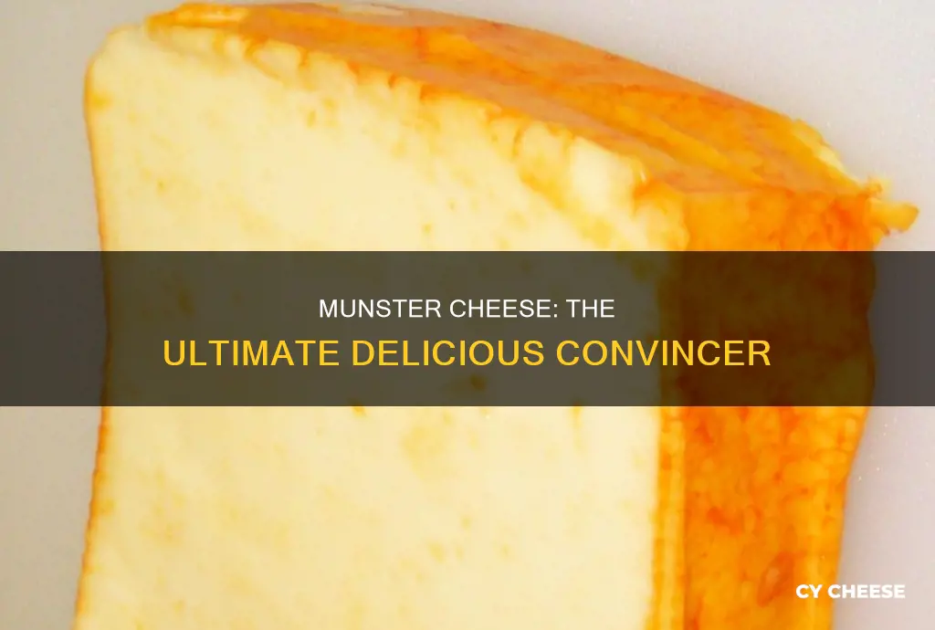 how to convence people that munster cheese is the best