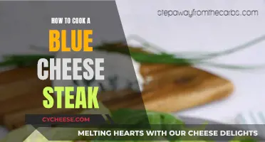 Blue Cheese Steak: Cooking Perfection with a Tangy Twist