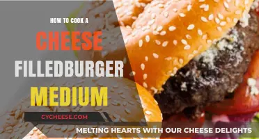 Mastering the Medium-Rare Cheesy Burger