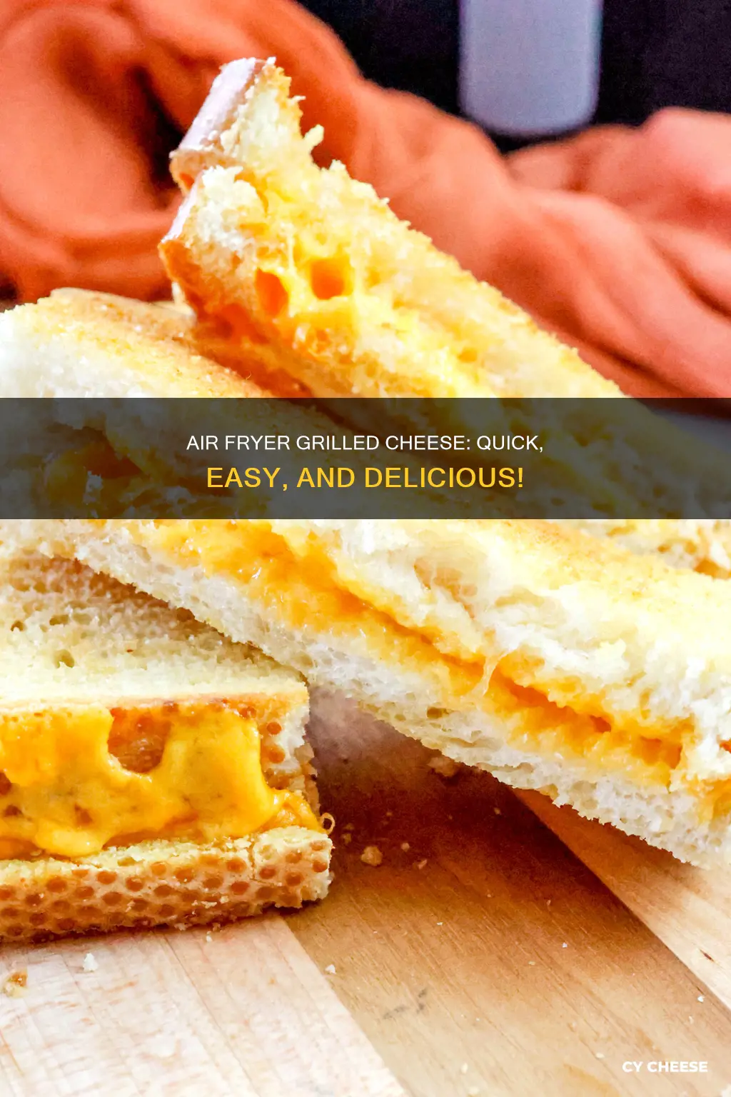 how to cook a grilled cheese in an air fryer